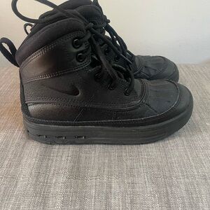 Nike Preschool Boys Woodside Black Boots